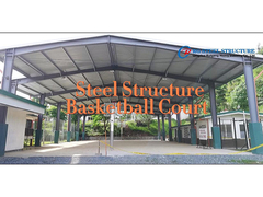鉄骨造バスケットボールコート