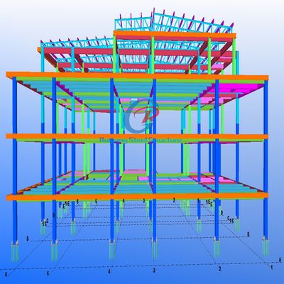 先進的な多階建て鋼鉄ビル スタジアム