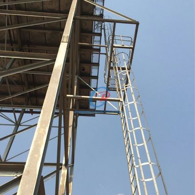 耐久性のある鋼鉄の水タンクタワー 鋼鉄の水貯蔵タンク