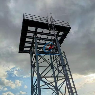 鋼鉄の水塔 高層水貯蔵タンク 効率的な空間利用