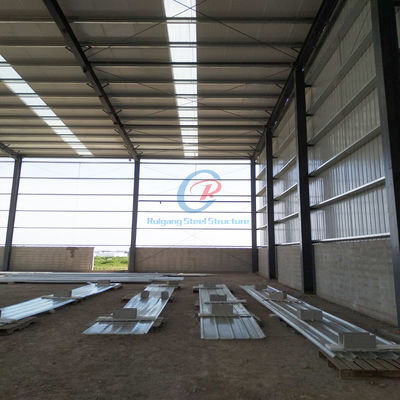 工業用鋼鉄構造物 製造済み商業用建物