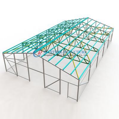 効率的な貯蔵ソリューションのためのカスタムプリエンジニアメント金属建築構造