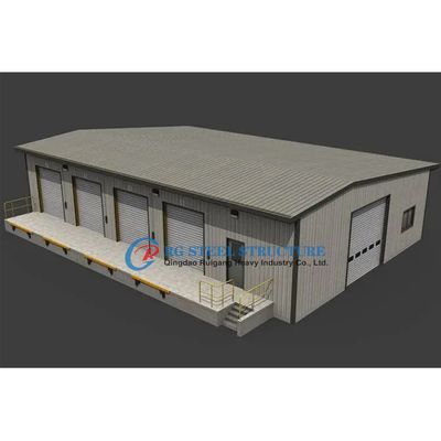 地震耐性鋼鉄構造 工場ビル 鋼鉄加工倉庫建設