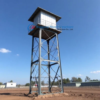 ホットディップ 鋼筋フレーム 構造 雨水タンク スタンドタワー アフリカのための プリファブリック金属ビル