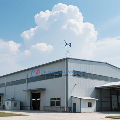 50年寿命のカスタムクリアスパン鉄骨倉庫