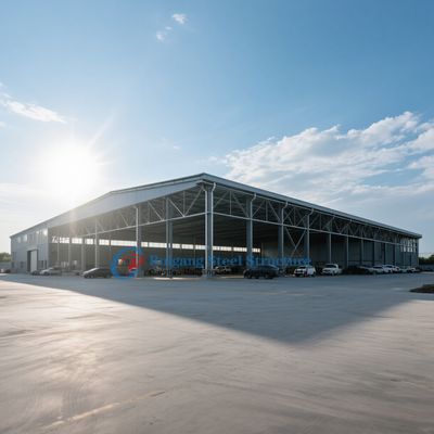 産業施設向けQ355B鋼構造倉庫