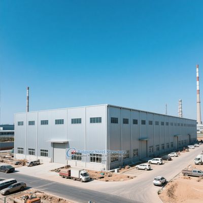 パーソナライズされた プリファブリック 鋼鉄構造 隔熱パネルと軽鋼の 倉庫ビル