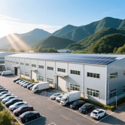 カスタムスチール構造倉庫 プレハブH型鋼 ストレージ用