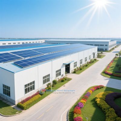 カスタムスチール構造倉庫 軽量モダンデザイン