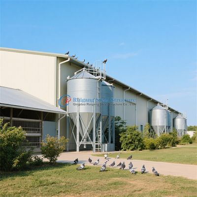 オーダーメイド 鉄鋼構造 牛乳農場用 耐火 鶏屋