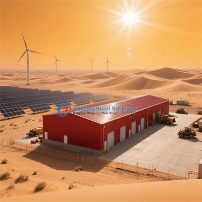 Prefabricated Steel Structure Warehouse Storage Shed for Industrial Factory