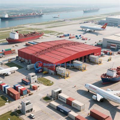 プレハブ小屋 鉄骨構造 金属ワークショップ 倉庫