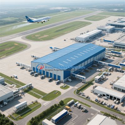 製造済み 防火鋼構造 フレーム ワークショップ 倉庫 ハンガー 建物