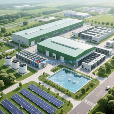 カスタム工業用プレハブプレエンジニアリング金属鉄骨構造物倉庫