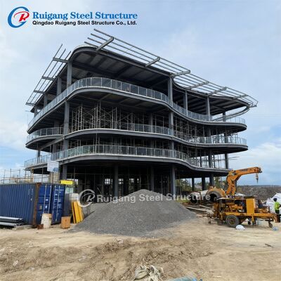 モダン・スティール・ストラクチャー・ビル・マルチ・ストア・プリファブリック・オフィス・ビル ホテル
